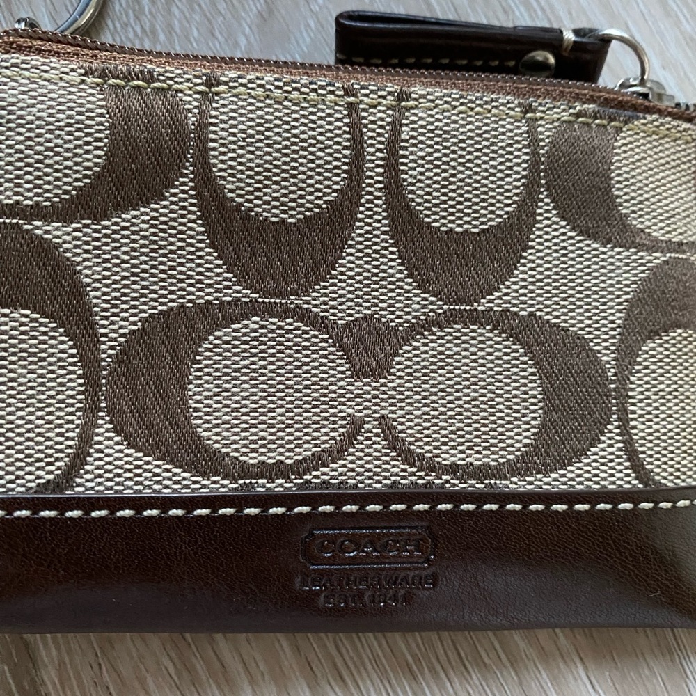 Brand new Coach coin/credit card wallet
